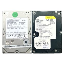3.5” Hard Drive Bundle Of 2 (Good Condition) UNTESTED - SOLD AS IS! READ! - Shipping Is Available!***
