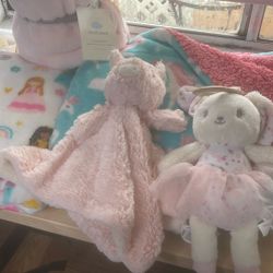 Baby Girl Blanket Bundle 
