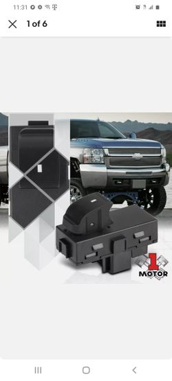 2011 Chevy Silverado, rear passengers window switch. It fits both sides .