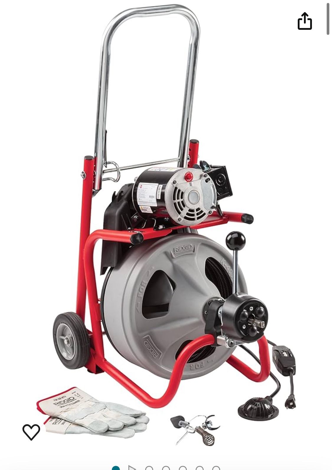 Rigid K-400 Sewer Snake