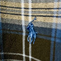 Ralph Lauren Blaire Plaid Shirt XL – Blue