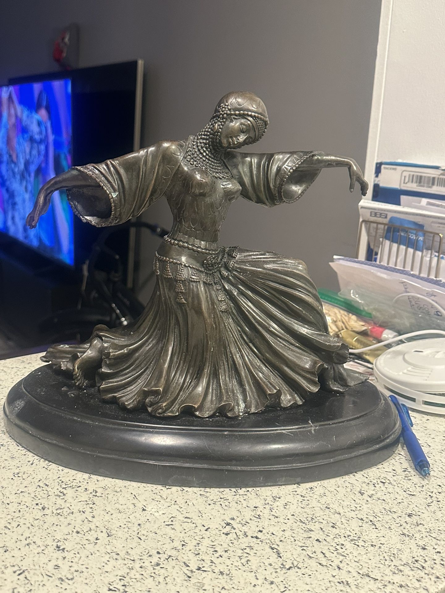 Bronze chiparu Statue