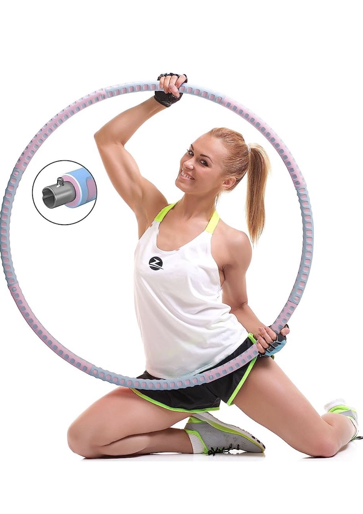 New. In Box. Weighted Hula Hoop