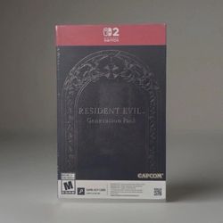 Resident Evil Generation Pack 30th Anniversary for Nintendo Switch 2 BRAND NEW SEALED