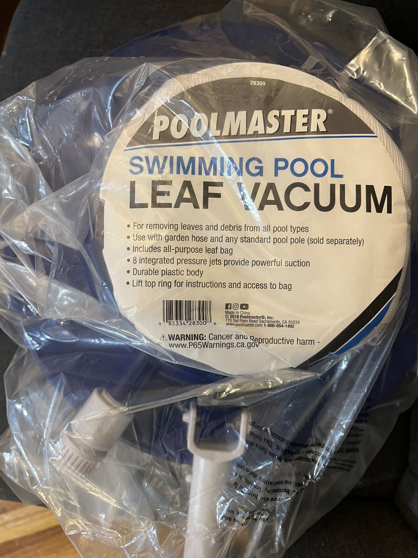 Poolmaster Swimming Pool Leaf Vacuum 