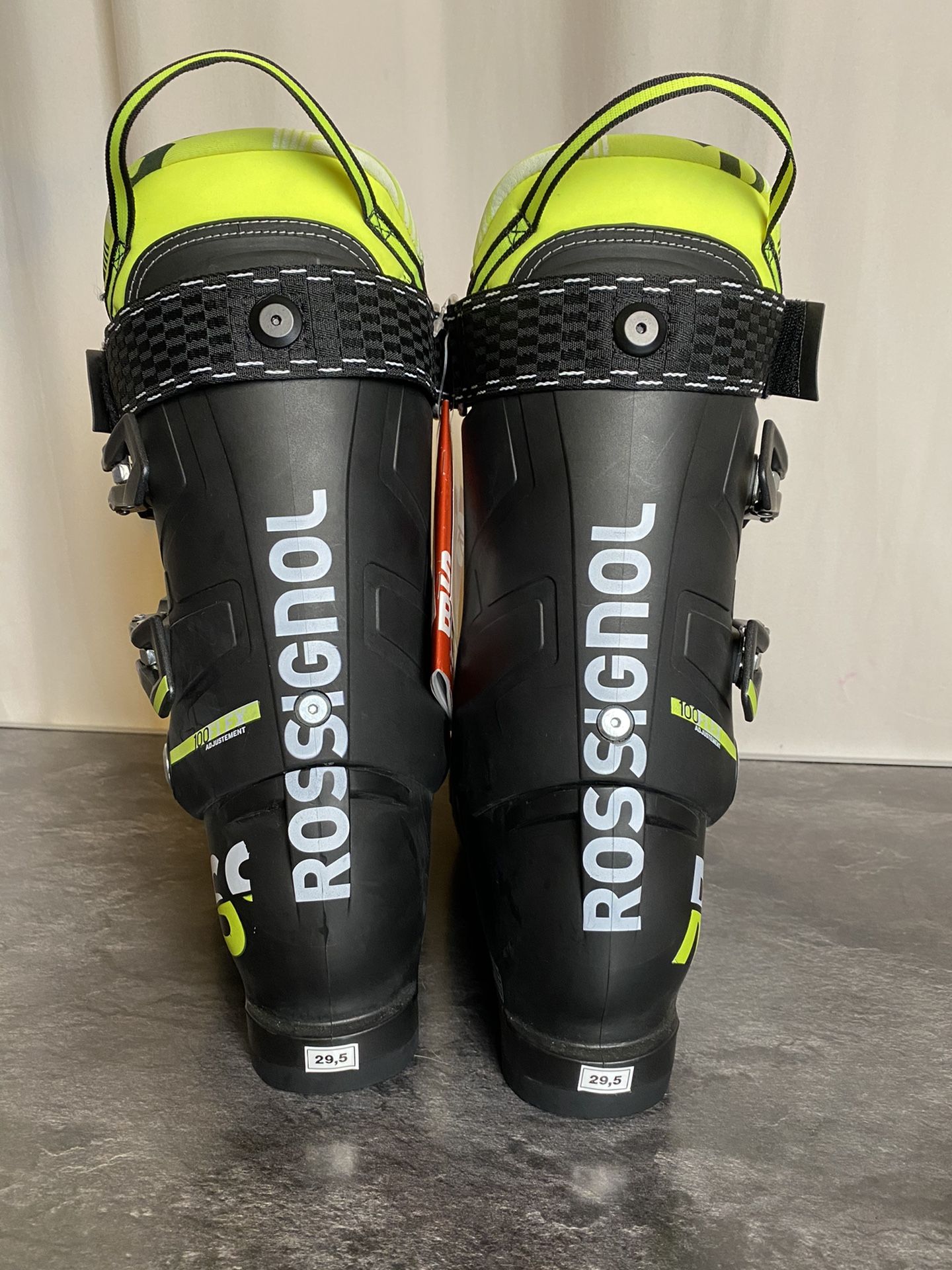 Rossignol Hi-Speed 100 Easy Entry Black Yellow Men's Ski Boots