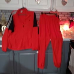 XL MENS POLO JACKET AND PANTS