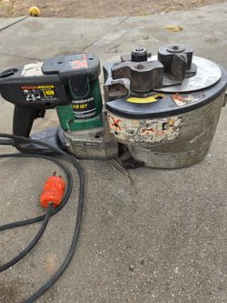 Metabo vb16y rebar cutter/bender