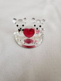 Genuine Austrian Crystal Sweetheart Teddy Bears