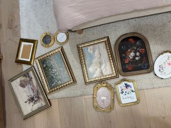 Gold wall art/frames