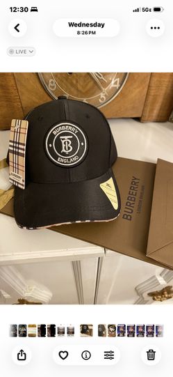 Designer Brand Name Cap 🧢 Hat Brand 🆕 , Purchased In Europe.  Luxury Quality 