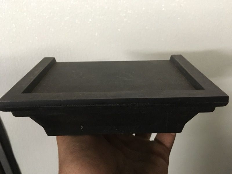 Black shelf