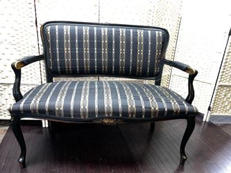 French-Style Upholstered Settee / Loveseat – $275.00