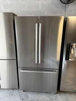 36” BOSCH LIKE NEW REFRIGERATOR FRIDGE HELADERA NEVERA WORKING WARRANTY 4 MONTHS