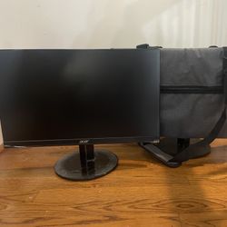 Acer Monitors/ Duel Capability 21.5 In. With Cases