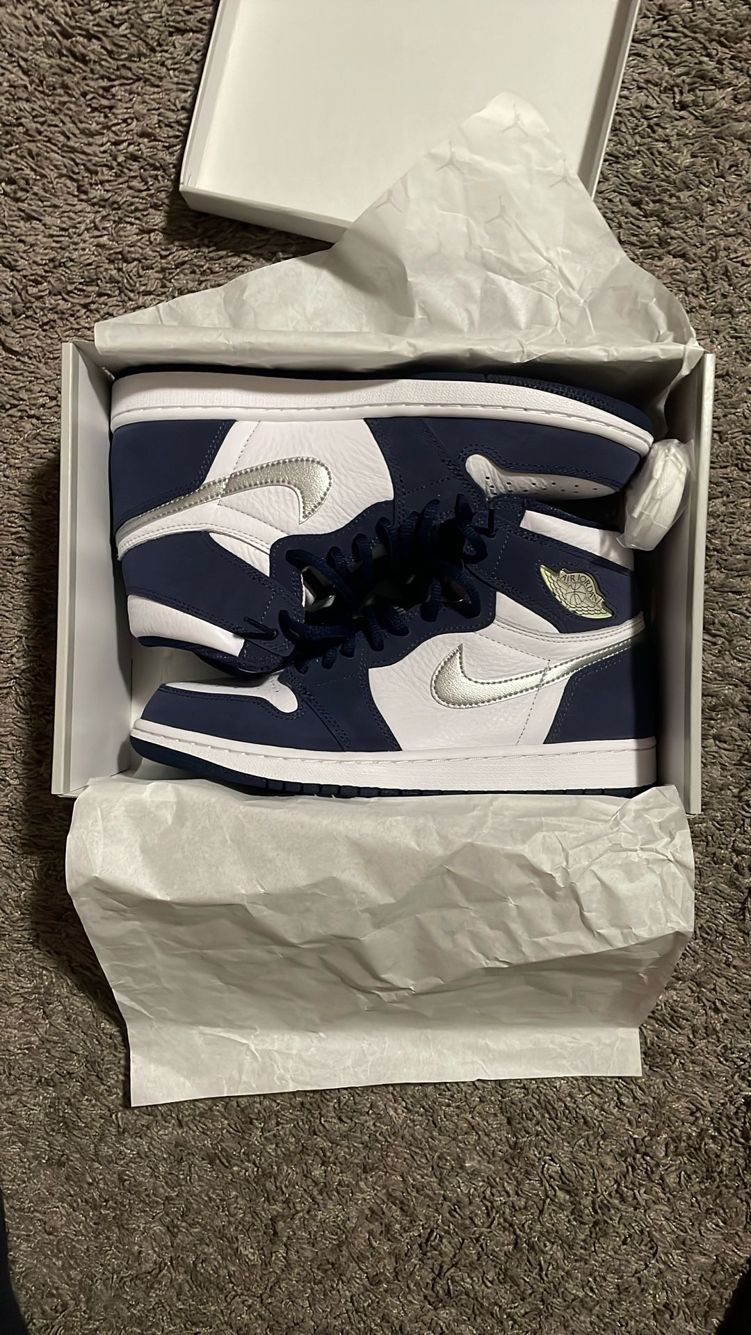 Jordan 1 High Midnight Navy