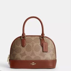 LIKE NEW COACH SABRINA SATCHEL PURSE 