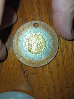 Mexican Bling. Authentic Coin.