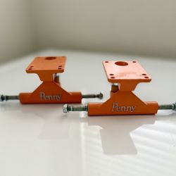 *Rare Orange Penny Skateboard Trucks 