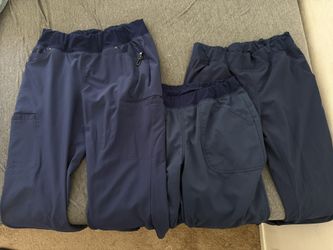 Size Medium Women’s Navy Blue Scrub Pants