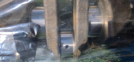 2JZ crankshaft polished and balanced