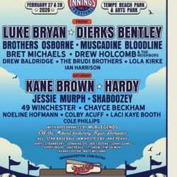 Saturday Extra Innings Festival Wristbands 