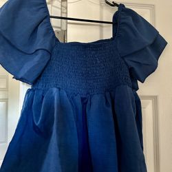 Blue Shirt $8
