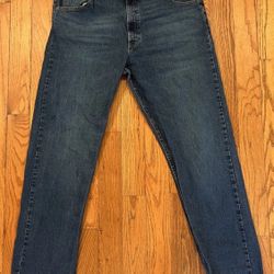 Wrangler Denim Jeans Western RN 130273 Size 38 X 34 Dark Wash Mens