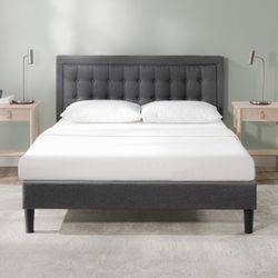 King Size Set Bed Frame With The Mattress 12”thick Brand New From Factory Delivery Available 