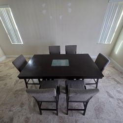 Dinning Room Table With 6 Chairs 