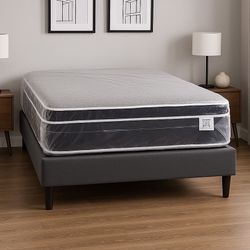 Brand New Queen Size Pillow Top Mattress – 14” Thick for Superior Comfort. Direct from Factory. Also Available: Twin, Full & King. Fast Same-Day Deliv