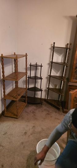 3 Wooden stands