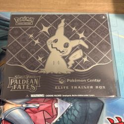 Paldean Fates Pokemon center ETB 