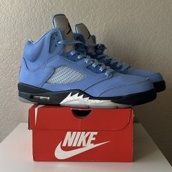 Nike Air Jordan 5s UNC University Blue