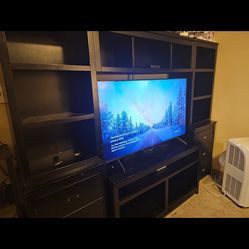 Black entertainment center