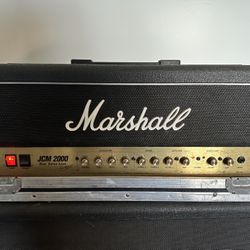 Marshall JCM 2000 Amp Head and JCM 900 Cab