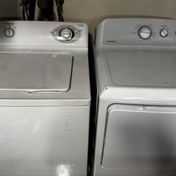Washer and Dryer 
