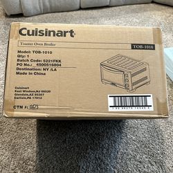 Brand New Cuisinart Stainless Steel Toaster Oven (Never Opened)
