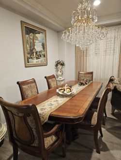 Wooden Dining Table And Chairs
