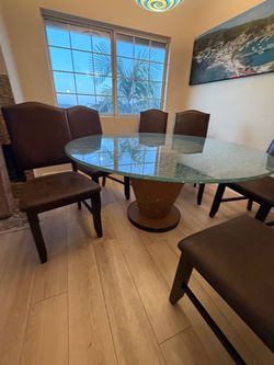 Glass table