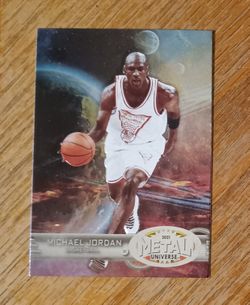2021 Metal Universe Short Print Michael Jordan! 