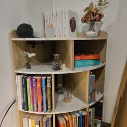 Corner Bookshelf