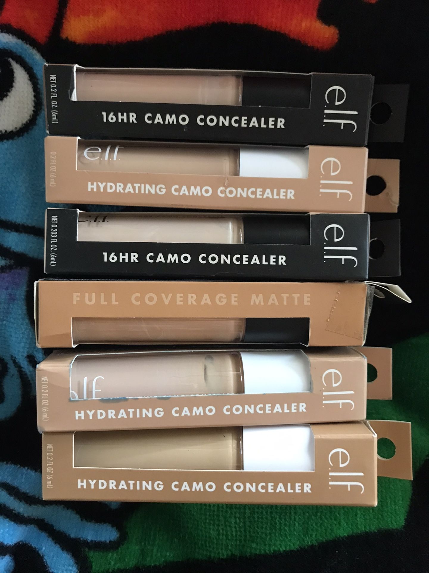 New Elf Camo Concealers