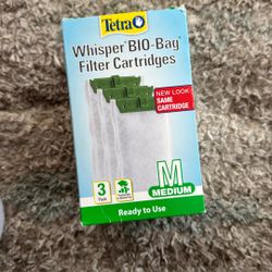 7 Boxes Of Tetra Medium Fish Tank Filters 