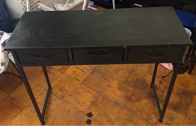 Pamray 47 inch small computer desk with 3 drawers