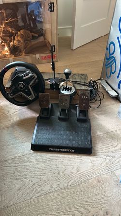 Thrustmaster t248 with shifter and ebrake