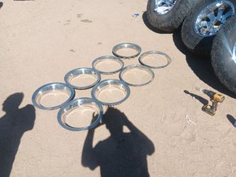 2 Sets Rally Sport Hub Caps Chevy