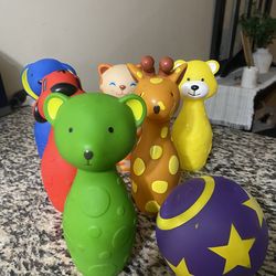 Melissa and Doug kids bowling play set