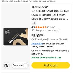 Teamgroup QX 4tb Ssd
