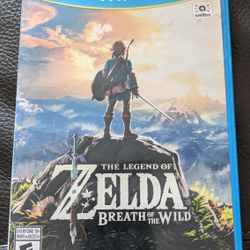 The Legend Of Zelda Breath Of The Wild Video Game For Nintendo Wii U